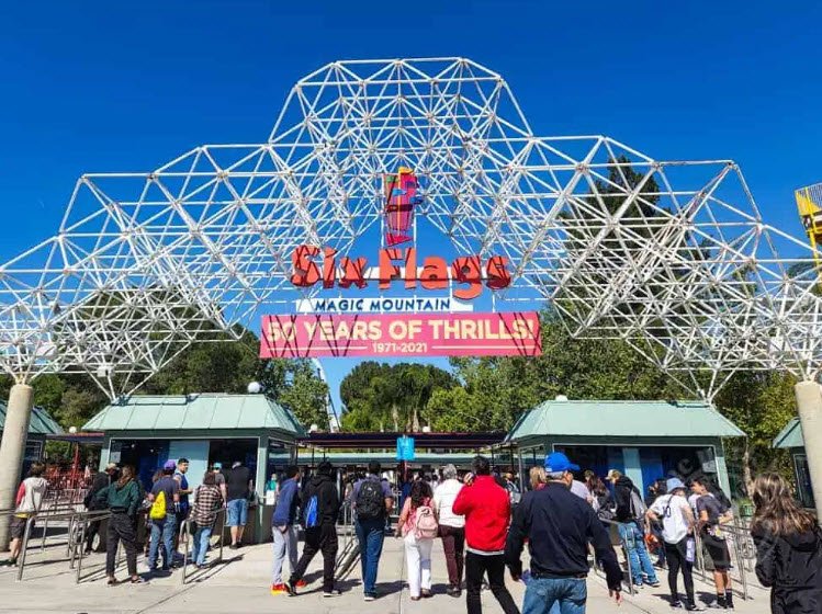 Six Flags Magic Mountain, Valencia, California, United States